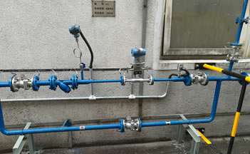 中車集團貿易結算氣體流量計量應用現場